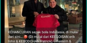 Mengurai Kontroversi Erick Thohir: Pembelajaran dari Kegagalan Timnas Indonesia
